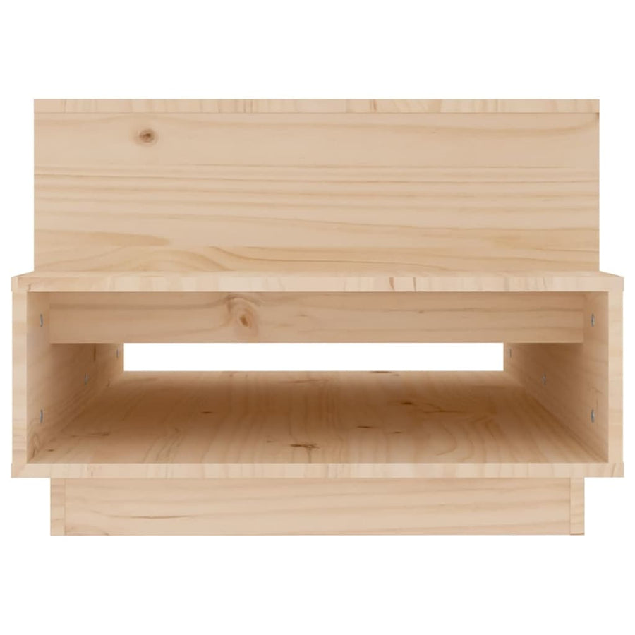 Salontafel 80X55X40,5 Cm Massief Grenenhout