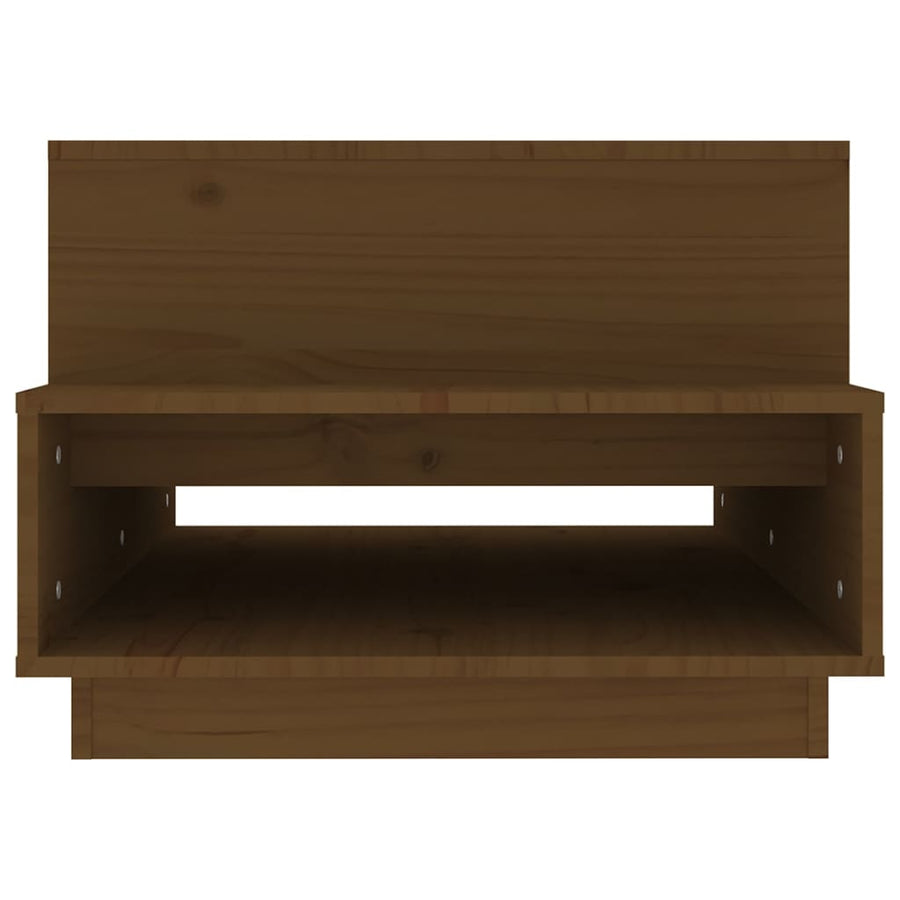 Salontafel 80X55X40,5 Cm Massief Grenenhout Honingbruin