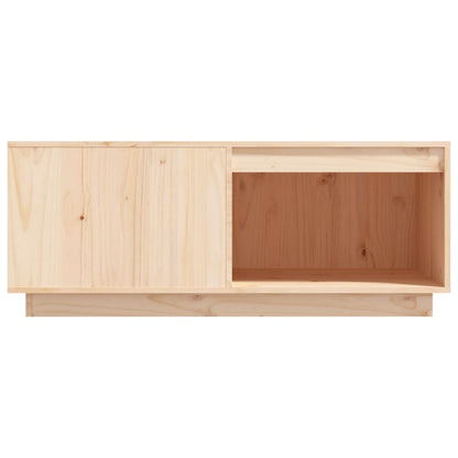 Salontafel 00X0X40,5 Cm Massief Grenenhout 100 x 101 x 40.5 cm Naturel