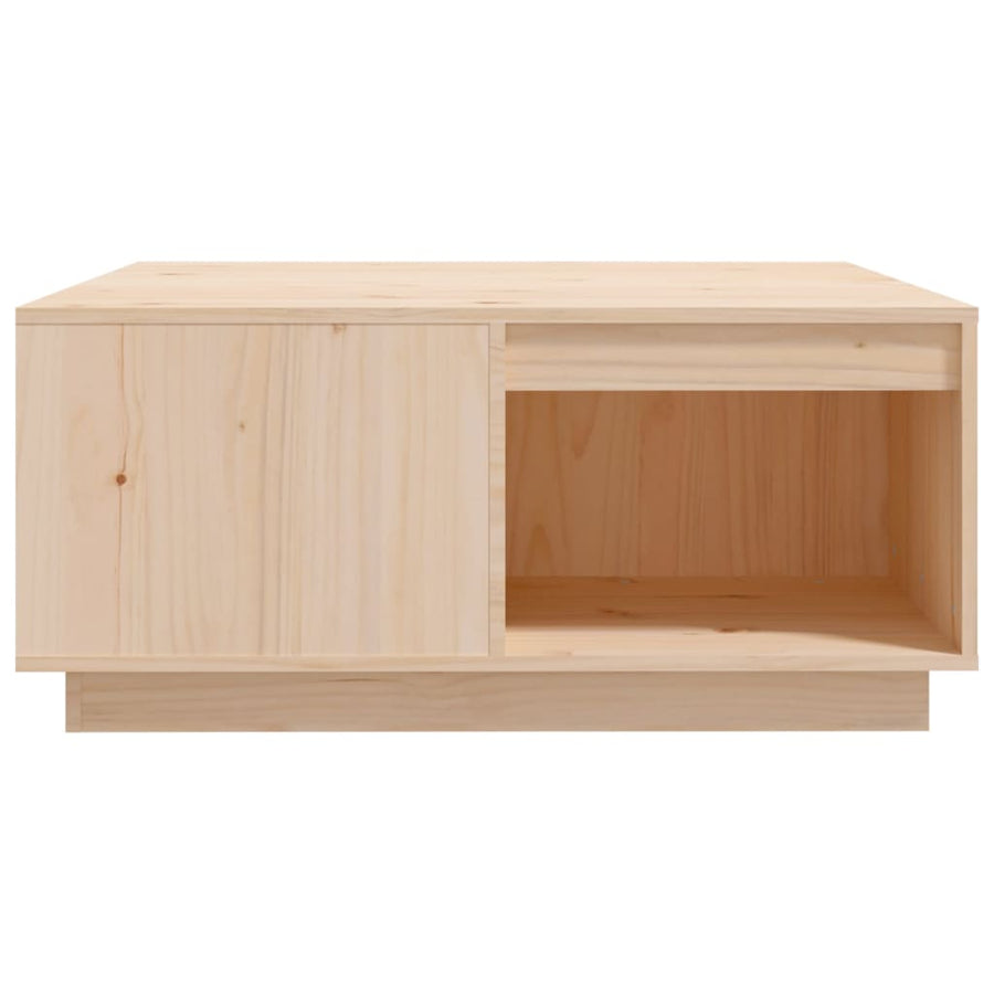 Salontafel 80x81x36,5 cm massief grenenhout