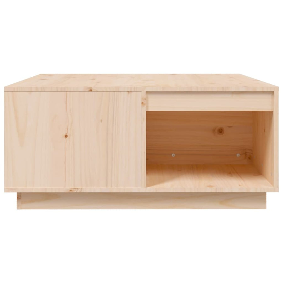 Salontafel 80x81x36,5 cm massief grenenhout