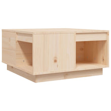 Salontafel 60X61X32,5 Cm Massief Grenenhout