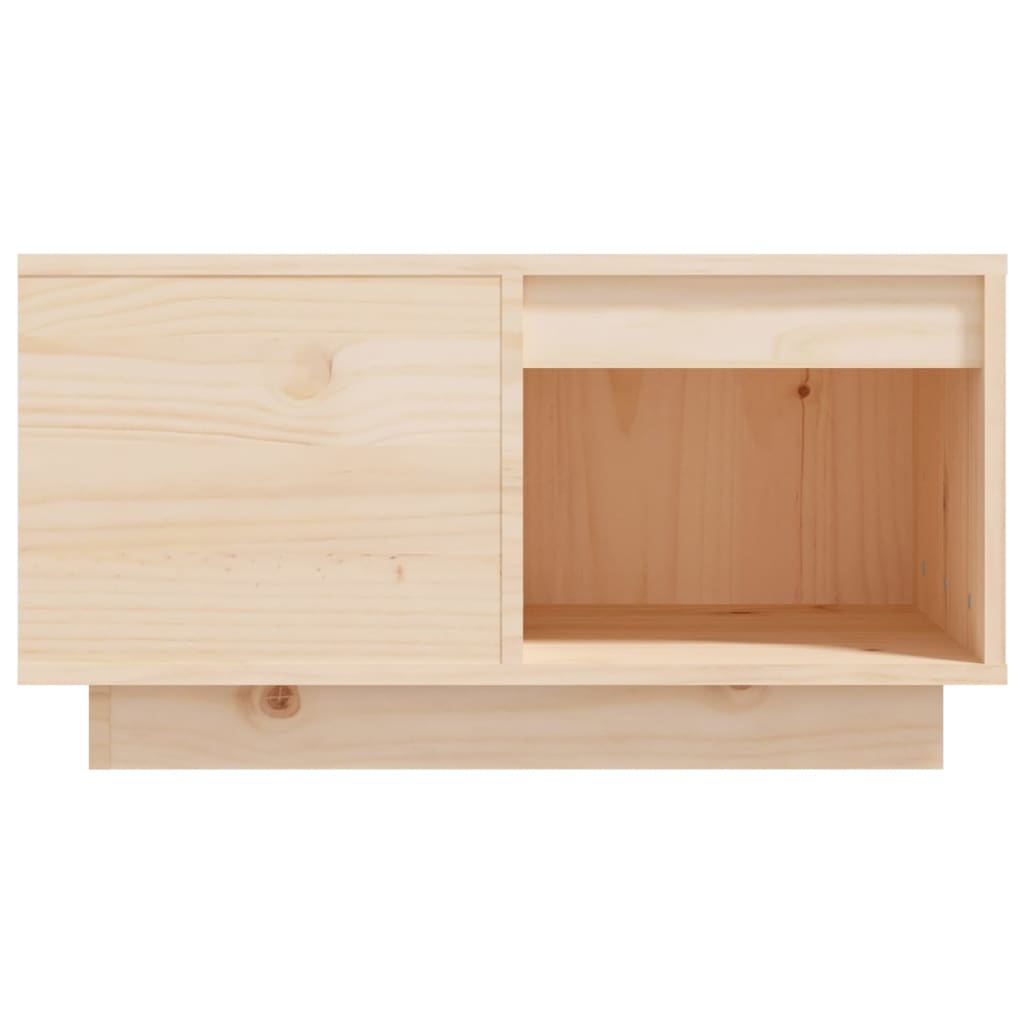 Salontafel 60X61X32,5 Cm Massief Grenenhout