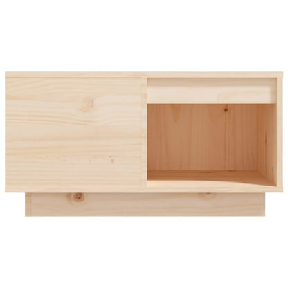 Salontafel 60X61X32,5 Cm Massief Grenenhout