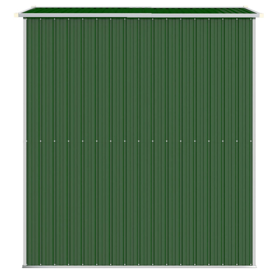 Tuinschuur 192X191X223 Cm Gegalvaniseerd Staal Groen