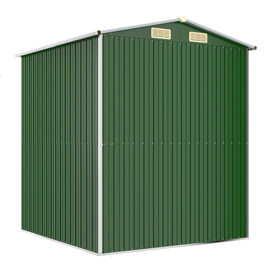 Tuinschuur 192X191X223 Cm Gegalvaniseerd Staal Groen