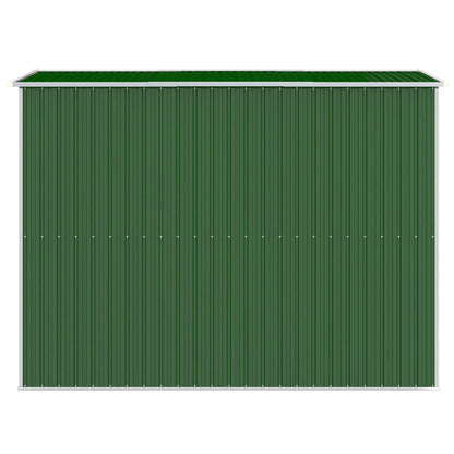 Tuinschuur Gegalvaniseerd Staal 192 x 274 x 223 cm Groen