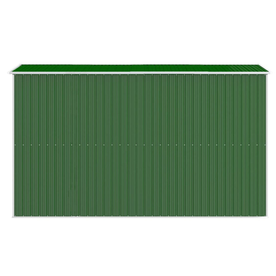 Tuinschuur 192X357X223 Cm Gegalvaniseerd Staal Groen