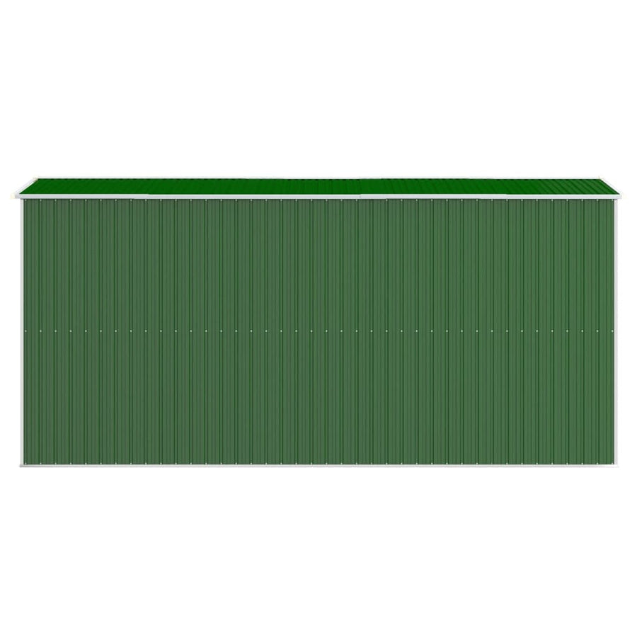 Tuinschuur 192X440X223 Cm Gegalvaniseerd Staal Groen