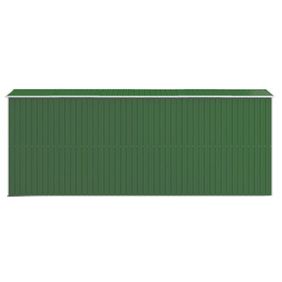 Tuinschuur 192X523X223 Cm Gegalvaniseerd Staal Groen