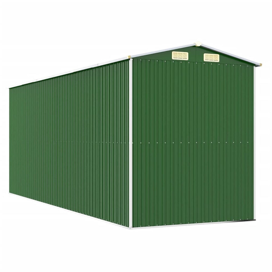 Tuinschuur 192X523X223 Cm Gegalvaniseerd Staal Groen