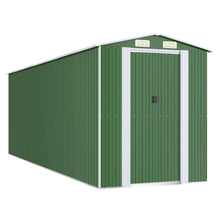 Tuinschuur 192X606X223 Cm Gegalvaniseerd Staal Groen