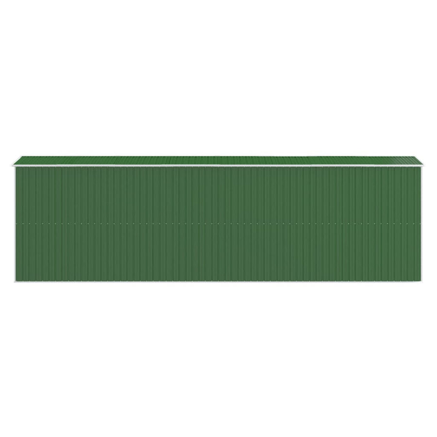 Tuinschuur 192X606X223 Cm Gegalvaniseerd Staal Groen