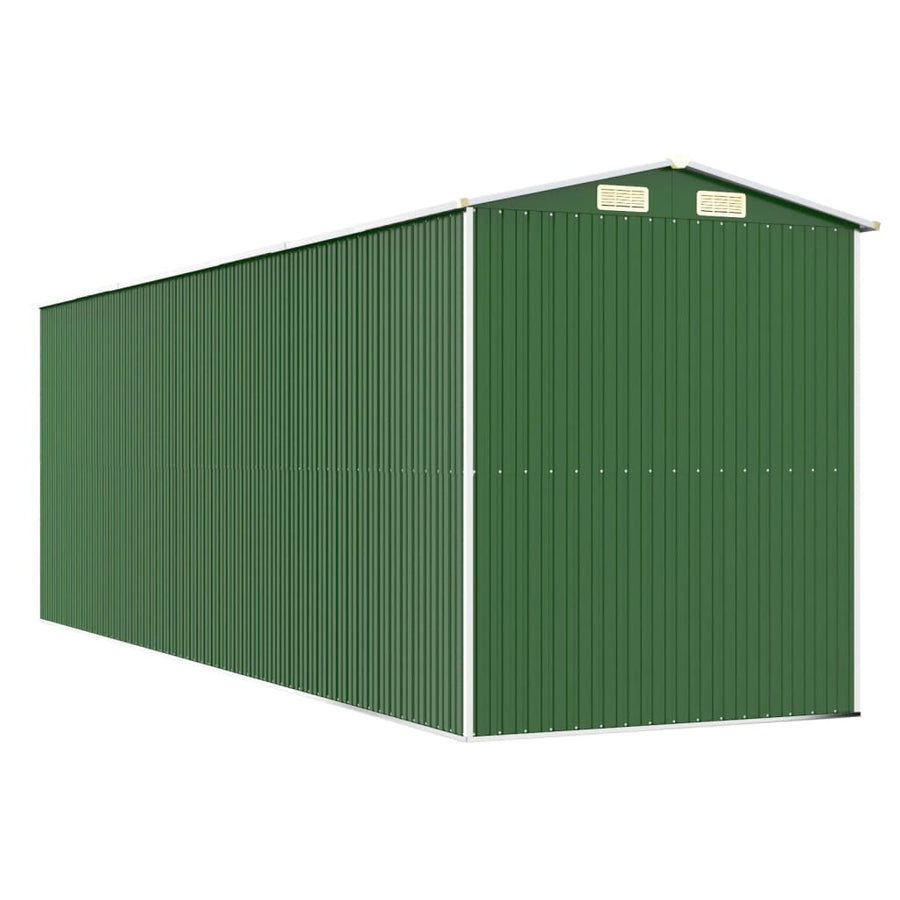 Tuinschuur 192X606X223 Cm Gegalvaniseerd Staal Groen