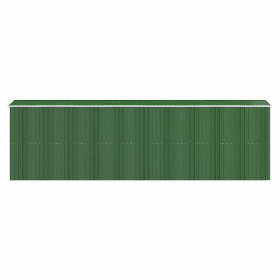Tuinschuur 192X689X223 Cm Gegalvaniseerd Staal Groen