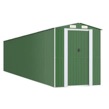 Tuinschuur 192X938X223 Cm Gegalvaniseerd Staal Groen