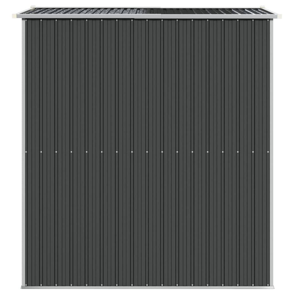 Tuinschuur Gegalvaniseerd Staal Kleurig 192 x 191 x 223 cm Antraciet