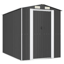 Tuinschuur 192X274X223 Cm Gegalvaniseerd Staal Antracietkleurig