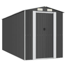 Tuinschuur 192X440X223 Cm Gegalvaniseerd Staal Antracietkleurig