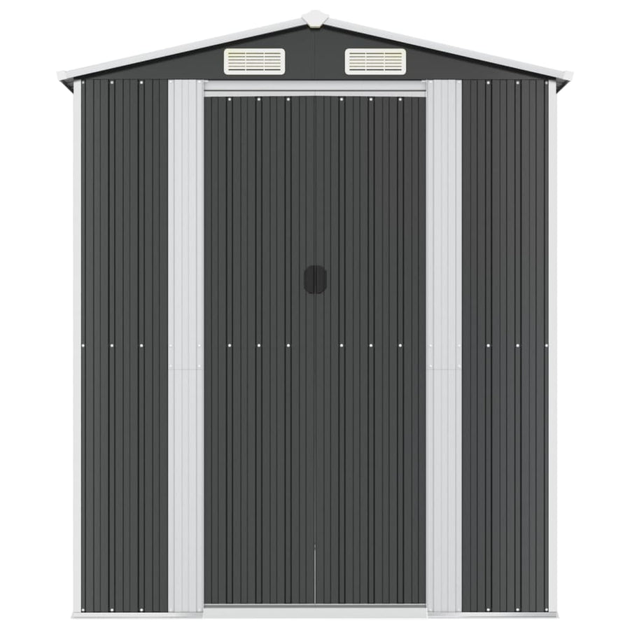 Tuinschuur 192X689X223 Cm Gegalvaniseerd Staal Antracietkleurig