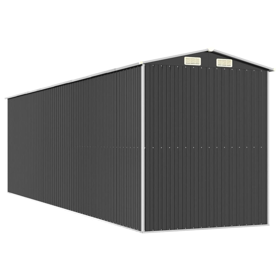 Tuinschuur 192X689X223 Cm Gegalvaniseerd Staal Antracietkleurig