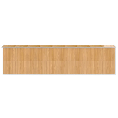 Tuinschuur Gegalvaniseerd Staal 192 x 772 x 223 cm Lichtbruin
