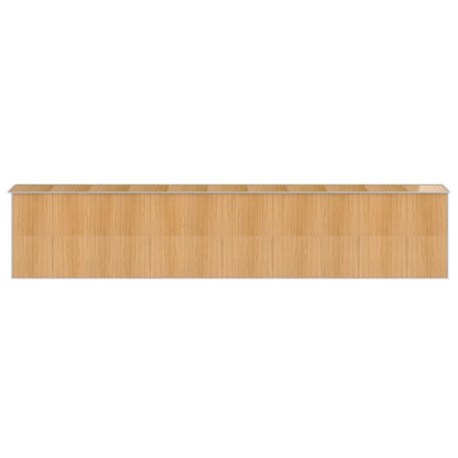 Tuinschuur Gegalvaniseerd Staal 192 x 938 x 223 cm Lichtbruin
