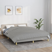 Verzwaringsdeken 220x235 cm 11 kg grijs katoen
