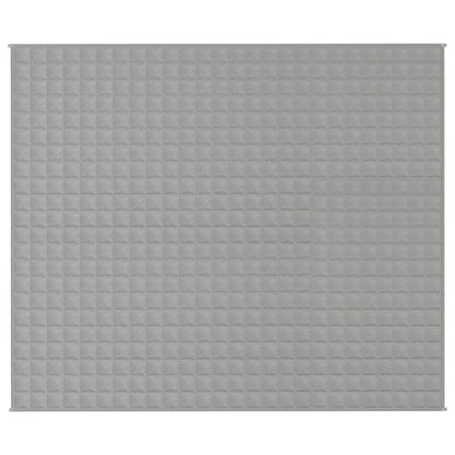 Verzwaringsdeken Kg Stof Grijs 11 kg 220 x 260 cm