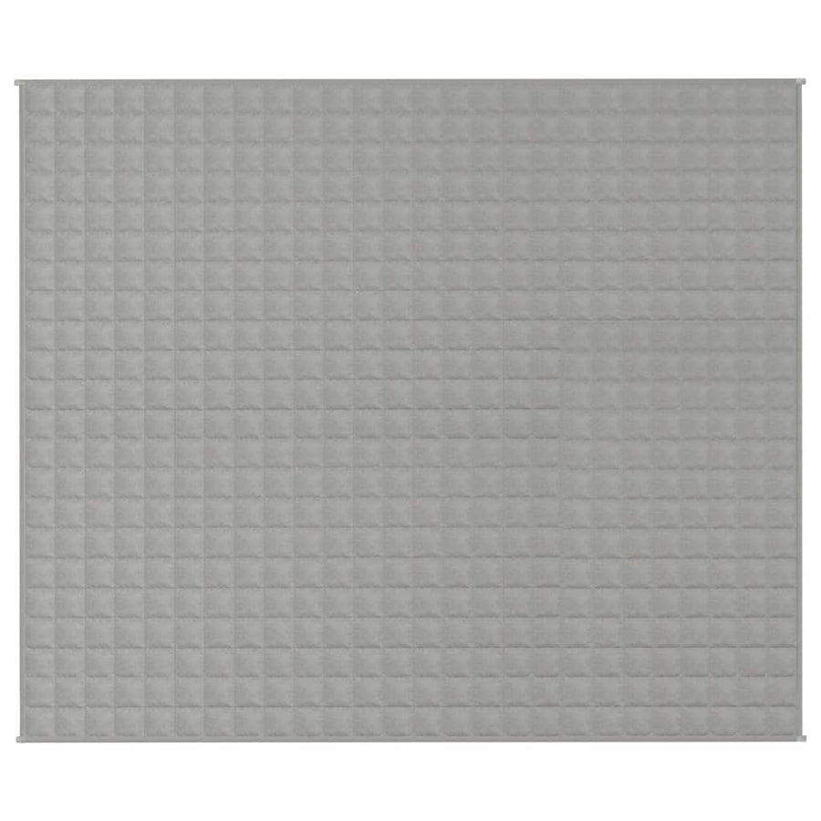Verzwaringsdeken 220x260 cm 15 kg stof grijs 15 kg 220 x 260 cm