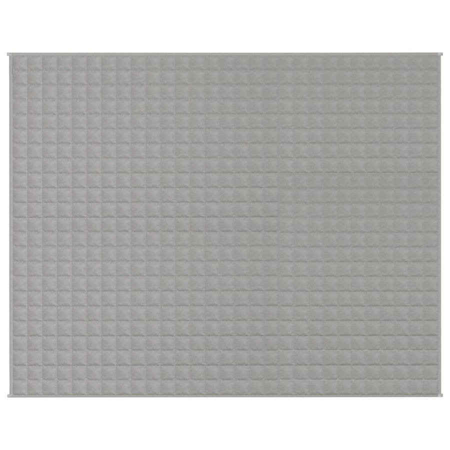 Verzwaringsdeken 235x290 cm 15 kg stof grijs 15 kg 235 x 290 cm