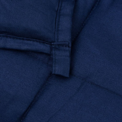 Verzwaringsdeken Stof Blauw 5 kg 120 x 180 cm
