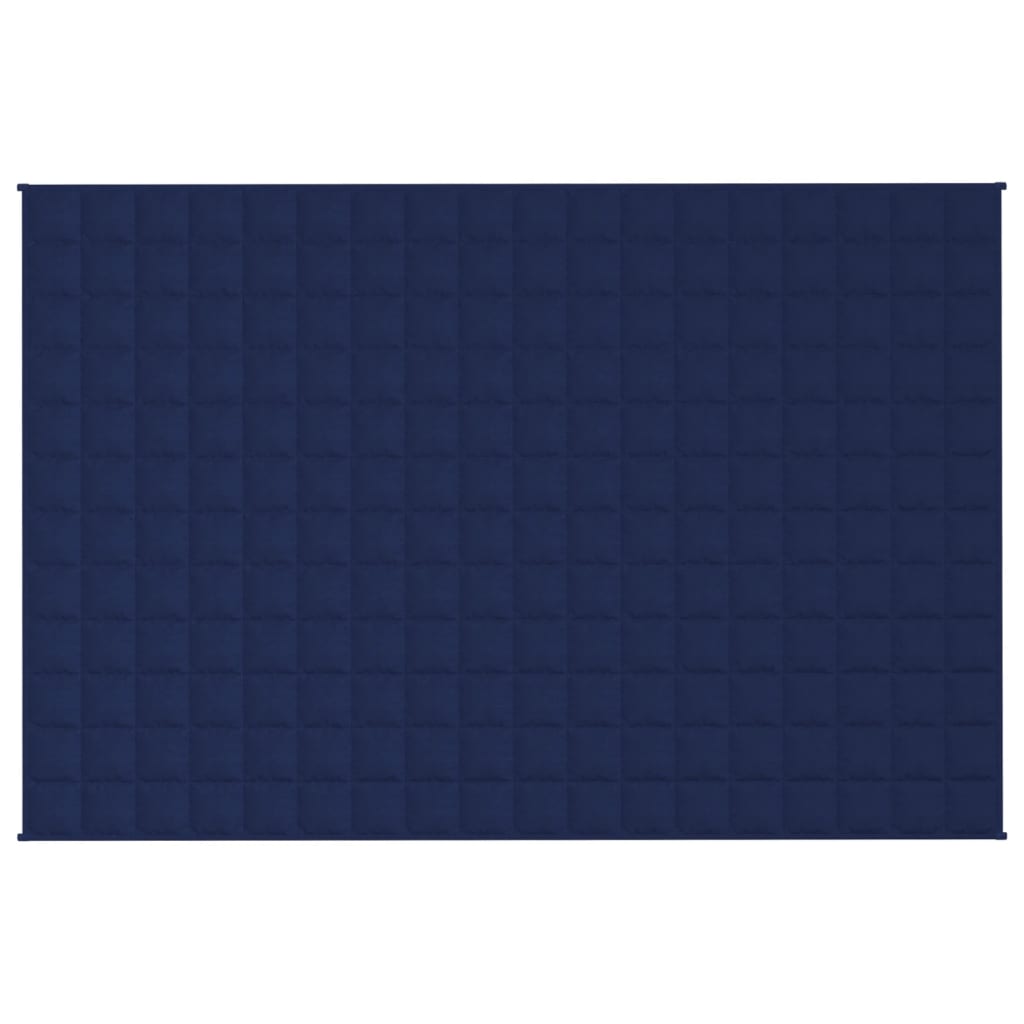 Verzwaringsdeken 120x180 cm 9 kg stof blauw 9 kg 120 x 180 cm