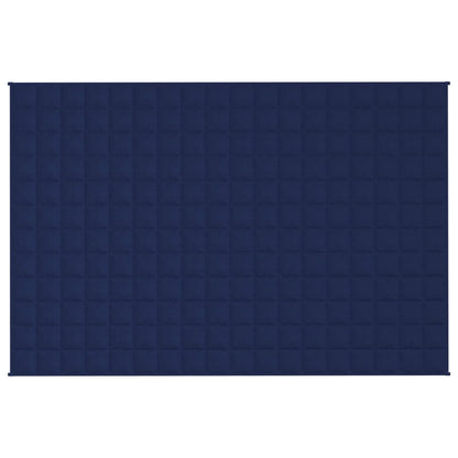 Verzwaringsdeken 120x180 cm 9 kg stof blauw 9 kg 120 x 180 cm