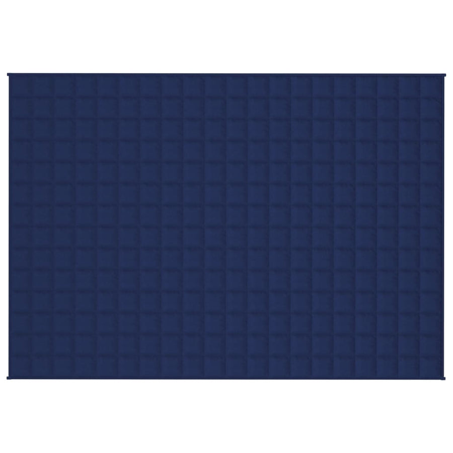 Verzwaringsdeken Stof Blauw 6 kg 138 x 200 cm