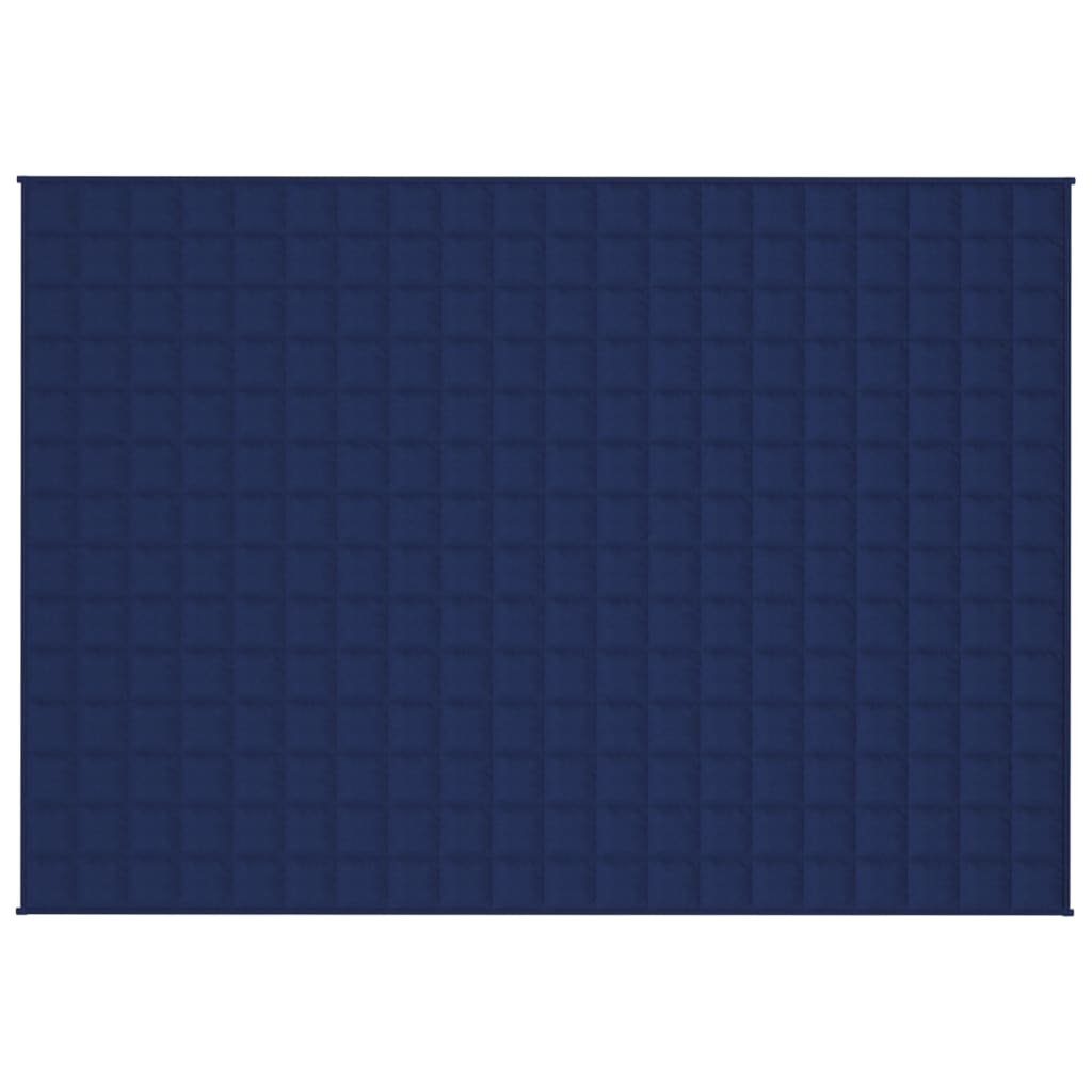 Verzwaringsdeken 0 Kg Stof Blauw 10 kg 138 x 200 cm