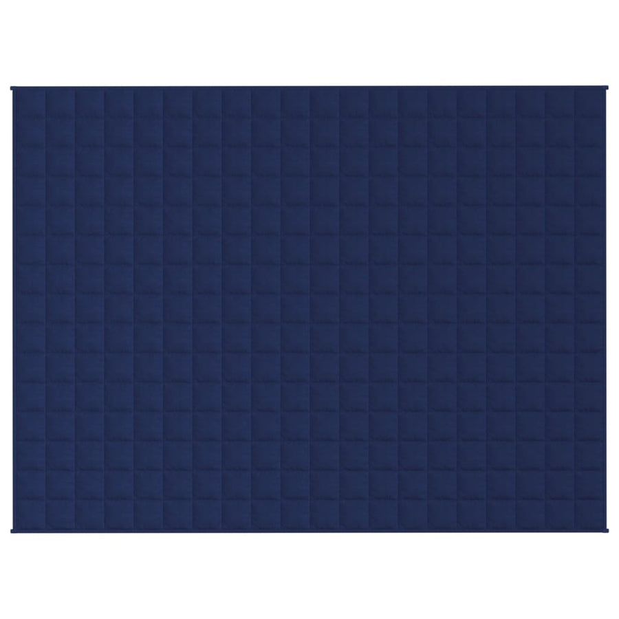 Verzwaringsdeken Stof Blauw 7 kg 150 x 200 cm