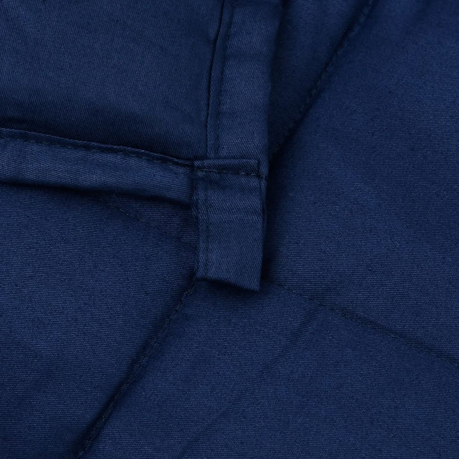 Verzwaringsdeken Stof Blauw 7 kg 150 x 200 cm