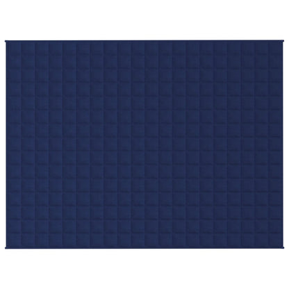 Verzwaringsdeken 150x200 cm 11 kg stof blauw 11 kg 150 x 200 cm