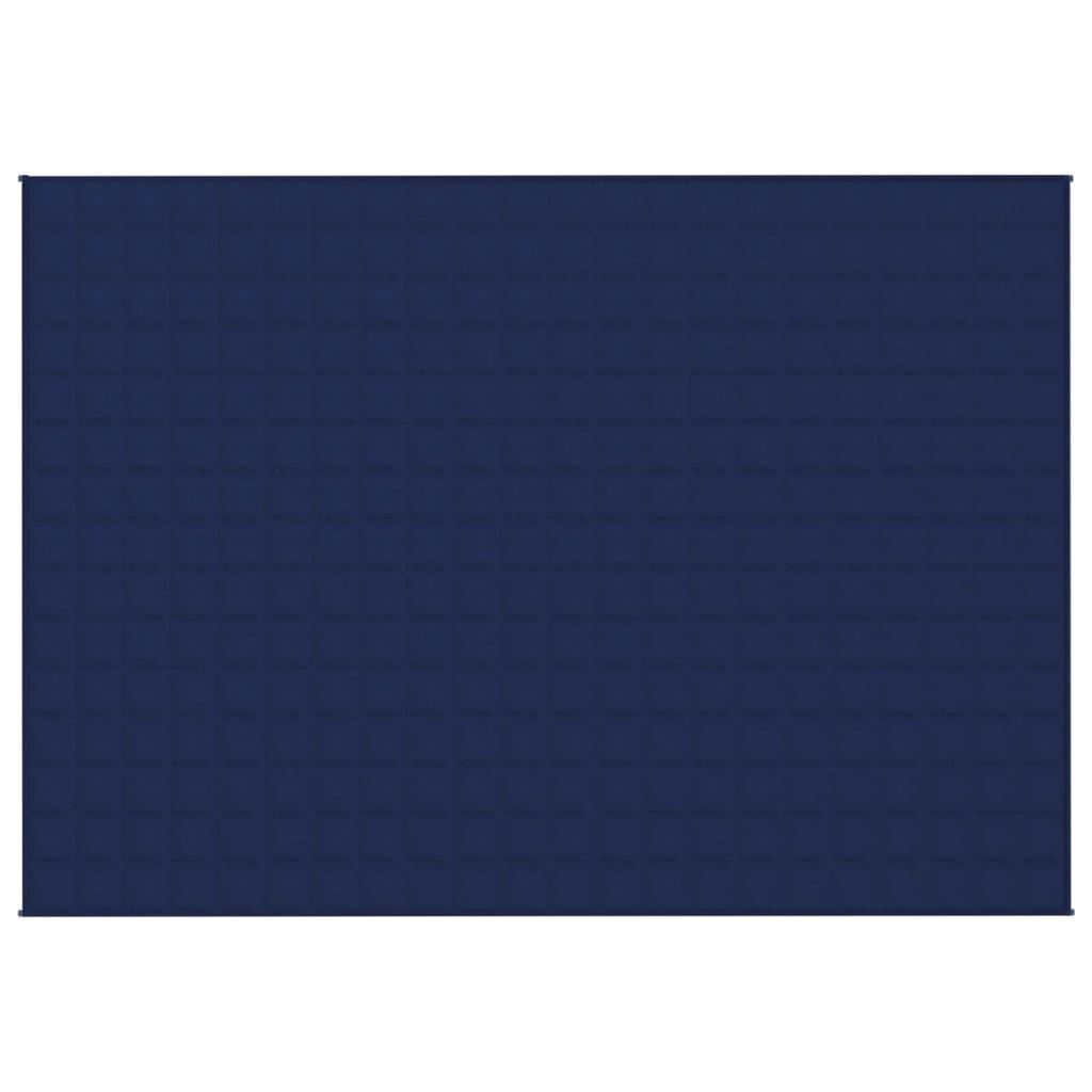 Verzwaringsdeken 155x220 cm 11 kg stof blauw 11 kg 155 x 220 cm
