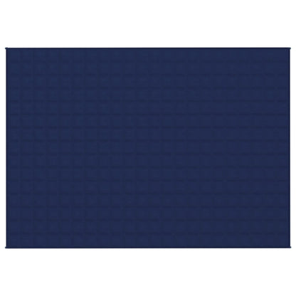 Verzwaringsdeken 155x220 cm 11 kg stof blauw 11 kg 155 x 220 cm