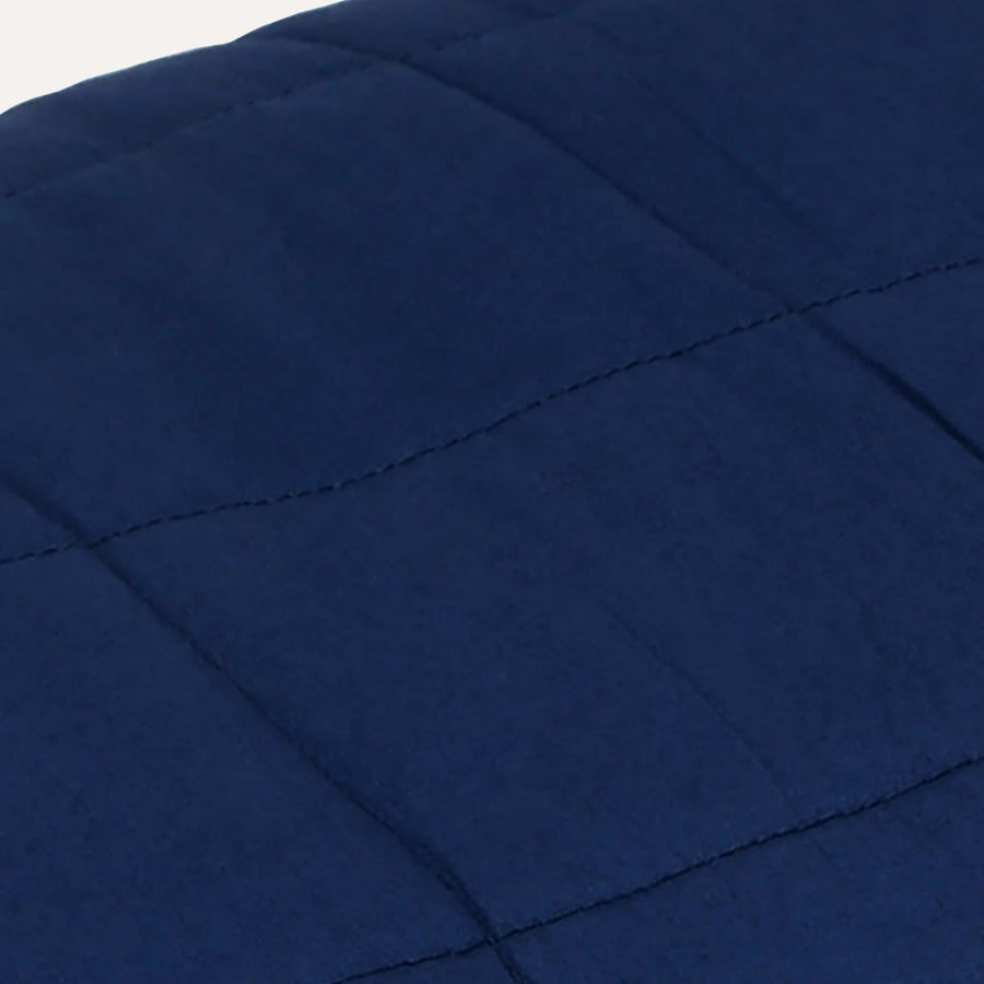 Verzwaringsdeken Stof Blauw 9 kg 200 x 200 cm