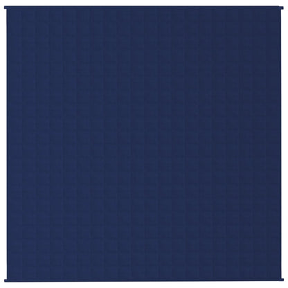Verzwaringsdeken 200x200 cm 13 kg stof blauw 13 kg 200 x 200 cm