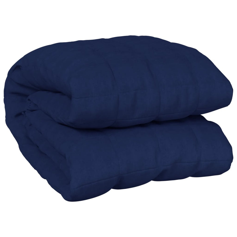 Verzwaringsdeken Stof Blauw 9 kg 200 x 225 cm