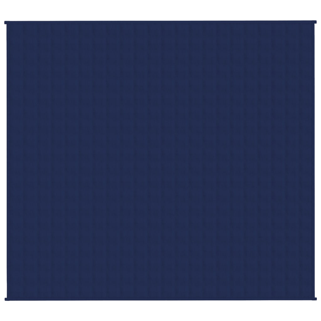 Verzwaringsdeken Stof Blauw 9 kg 200 x 225 cm
