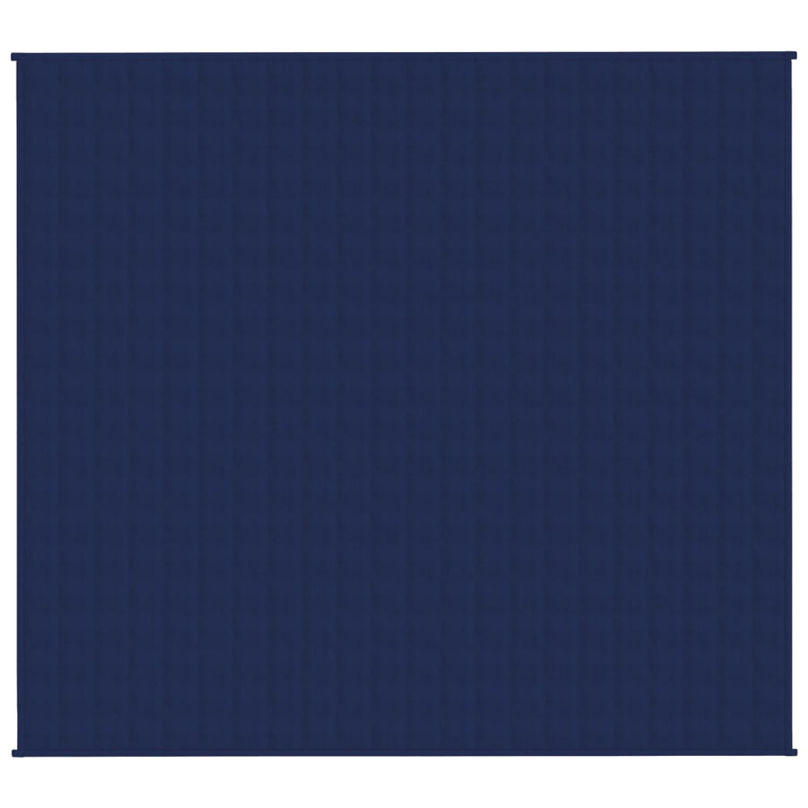 Verzwaringsdeken Stof Blauw 9 kg 200 x 225 cm