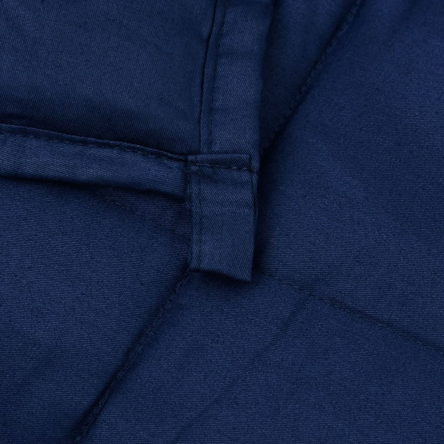 Verzwaringsdeken Stof Blauw 9 kg 200 x 225 cm