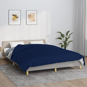 Verzwaringsdeken 200x225 cm 9 kg blauw katoen