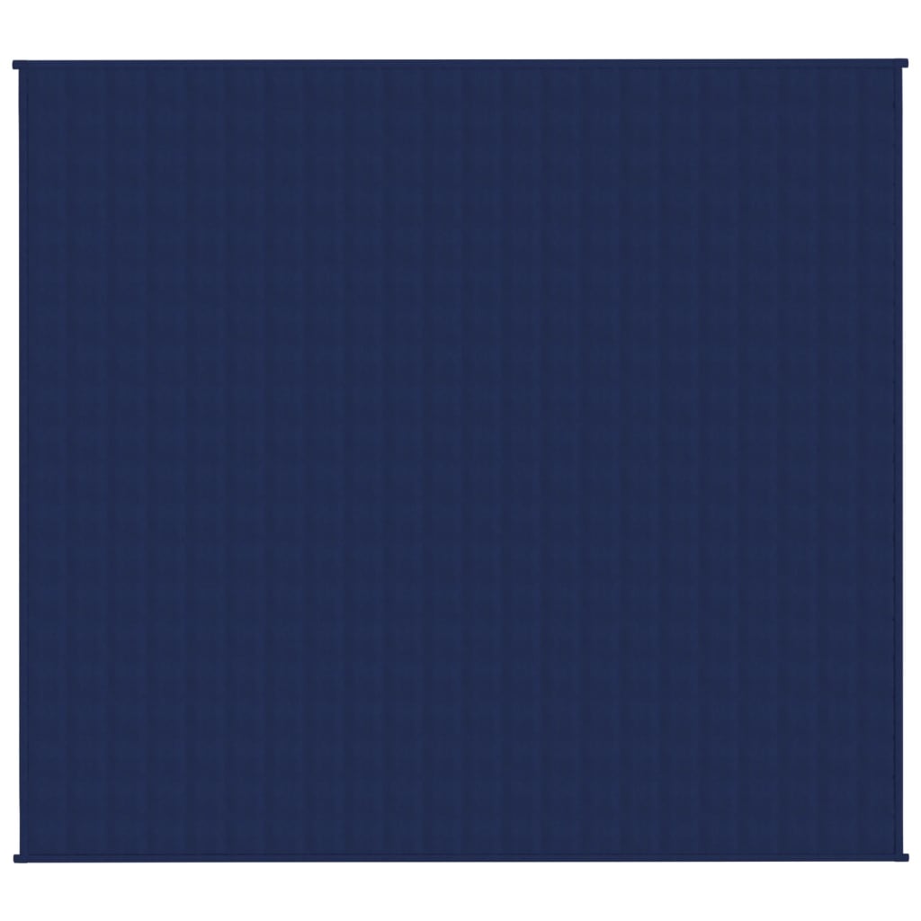 Verzwaringsdeken 200x225 cm 13 kg stof blauw 13 kg 200 x 225 cm