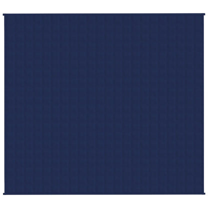 Verzwaringsdeken 200x225 cm 13 kg stof blauw 13 kg 200 x 225 cm